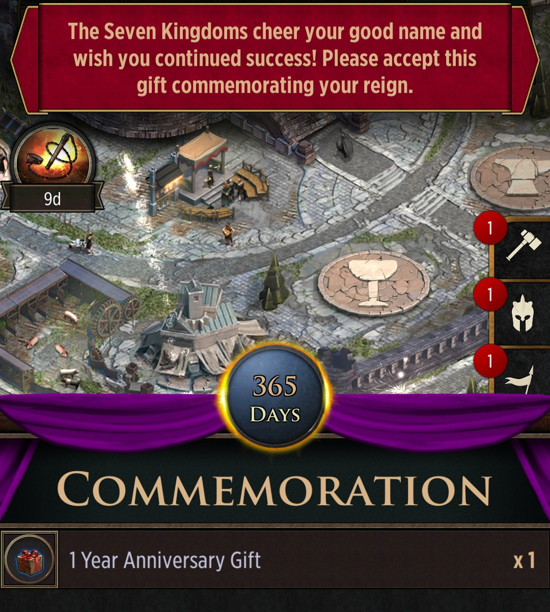 Anniversary Rewards Hbo Games